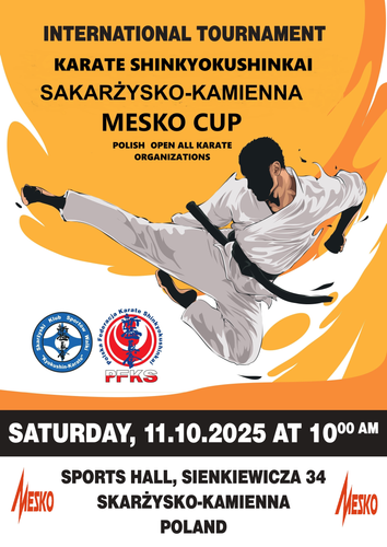 XI INTERNATIONAL TOURNAMENT KARATE SHINKYOKUSHINKAI SKARŻYSKO-KAMIENNA MESKO CUP